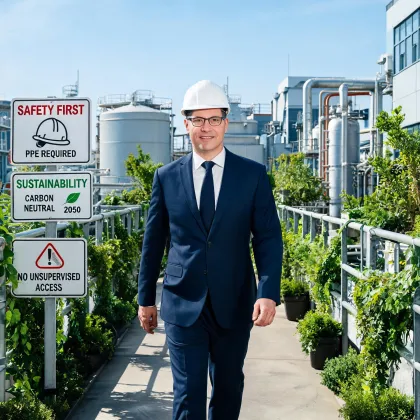 Sustainability executive portrait