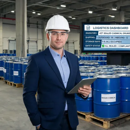 Supply chain executive portrait